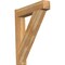 Ekena Millwork Traditional Craftsman Rough Sawn Outlooker, Western Red Cedar, 8"W x 36"D x 42"H OUT08X36X42TRA04RWR - alternate 1